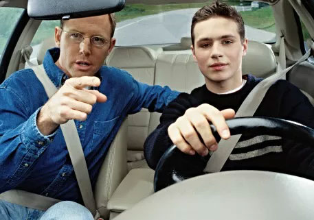 Student Driver with Instructor